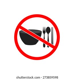 No eating 