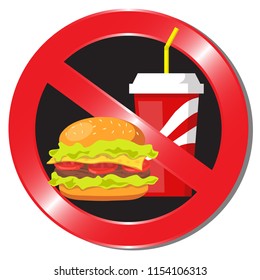 no eating or drinking.