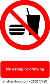 No Eating Or Drinking