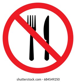 No Eating Images, Stock Photos & Vectors | Shutterstock