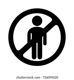 No entry icon