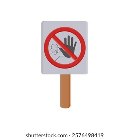 No Entry, Industrial Safety Equipment illustration