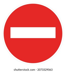 NO ENTRY, A Quick Guide To Road Signs In France