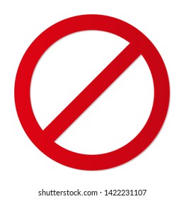 no entry restriction sign forbiding parking etc vector