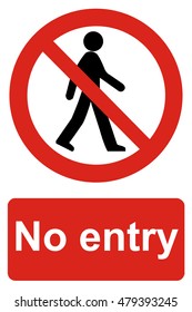 No Entry Sign Stock Vector (Royalty Free) 479393245 | Shutterstock