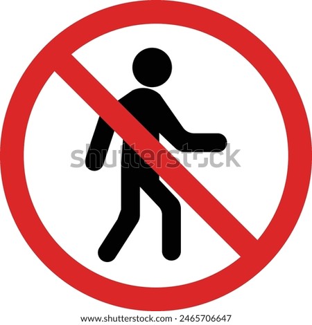 Similar – Image, Stock Photo No entry sign stop