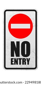 no hay vector de fondo de diseño de retrato de signo de entrada