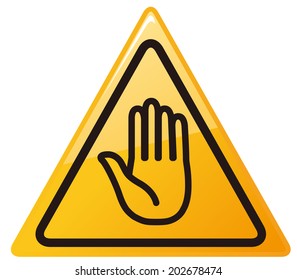 No entry sign Vector