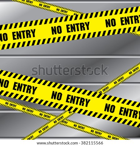 Similar – Image, Stock Photo No entry sing in snow near road