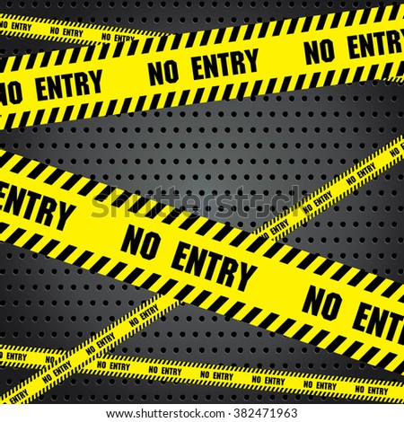 Similar – Image, Stock Photo No entry sing in snow near road