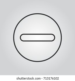 No entry traffic sign