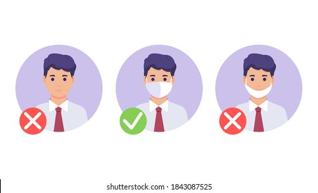 213 No Medical Mask Enter Images, Stock Photos & Vectors 