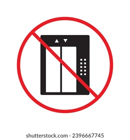 No envelope icon. Forbidden mailing icon. No email vector sign. Prohibited mailing vector icon. Warning, caution, attention, restriction flat sign design. No letter UX UI