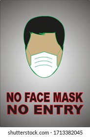 no face mask no entry
