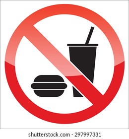 No fast food icon
