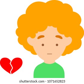 No favorite content. In the style of flat vector