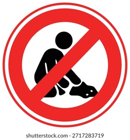 No Feeding Vector icon which can easily modify or edit

