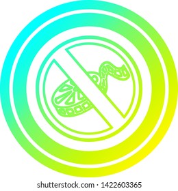 no se graba el icono circular con el degradado fresco