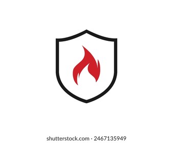 No fire allowed, fireproof icon. Vector illustration.