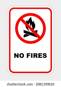 226 Do not light fire sign Images, Stock Photos & Vectors | Shutterstock