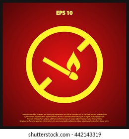 no fire icon