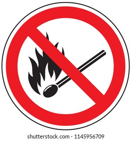no fire sign