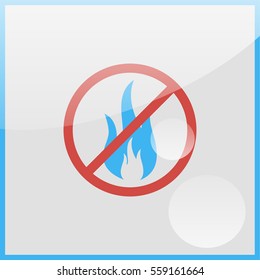 No Fire Sign.