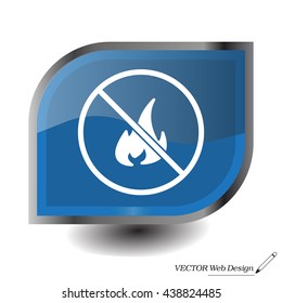 no fire sign icon