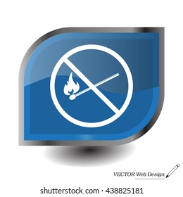 no fire sign icon