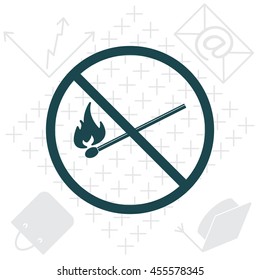 no fire sign icon