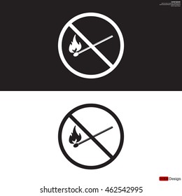 no fire sign icon