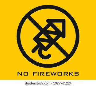 No Fireworks icon