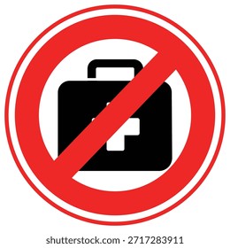 No hay icono de Vector de primeros auxilios que se puede modificar o editar fácilmente

