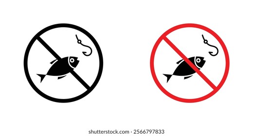 No fishing icons pack for apps and web UI designs