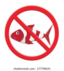 No Fishing Sign 