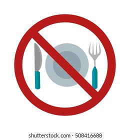 No Food Stock Vector (Royalty Free) 508416688 | Shutterstock