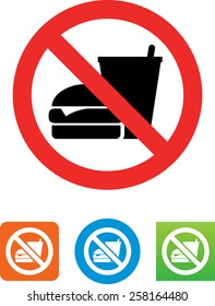 No Food And Drink Allowed Icon