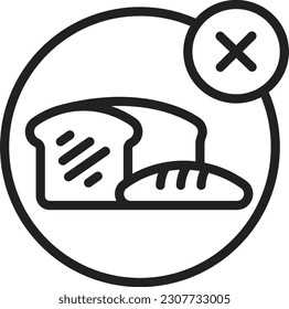 No hay imagen vectorial de icono de alimento. Adecuado para aplicaciones web móviles y medios de impresión.