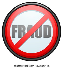 No Fraud sign