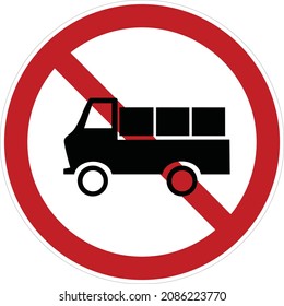 No hay vehículos de carga, Galería de todos los carteles prohibitivos y señales de tráfico en China