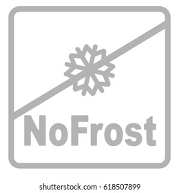 No frost. Vector icon