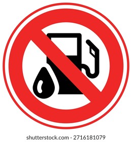 Icono de Vector de combustible que puede modificarse o editarse fácilmente

