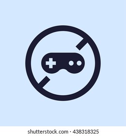 no gaming icon