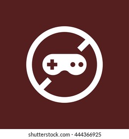 no gaming icon