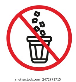 No Garbage Dumping Allowed Sign for Environmental Cleanliness and Waste Management