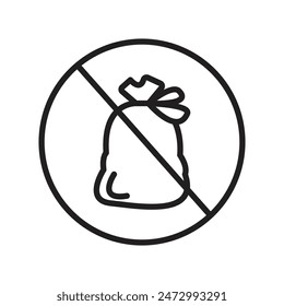 No Garbage Dumping Sign for Environmental Cleanliness and Waste Management