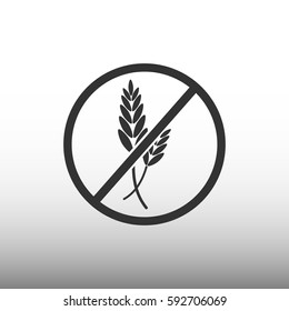 No gluten icon