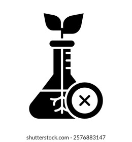 No Gmo Icon Element For Design