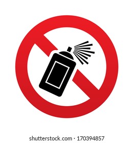 81 No spray can allowed Images, Stock Photos & Vectors | Shutterstock