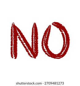 No grunge text vector illustration